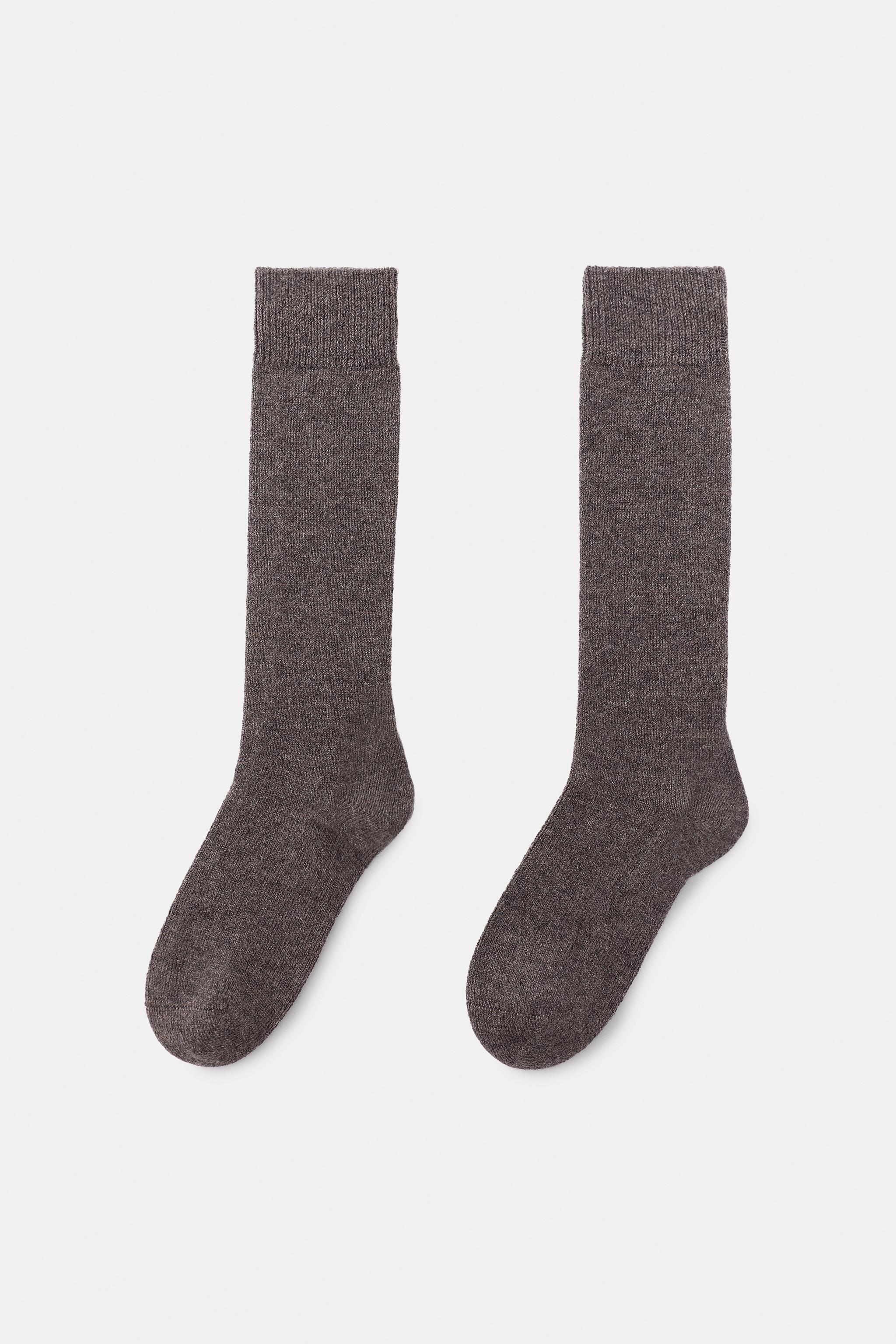 TALL WOOL BLEND SOCKS